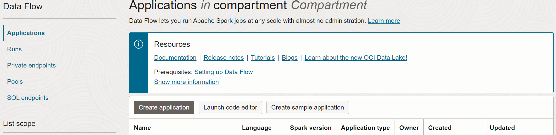 SelectCreate Application