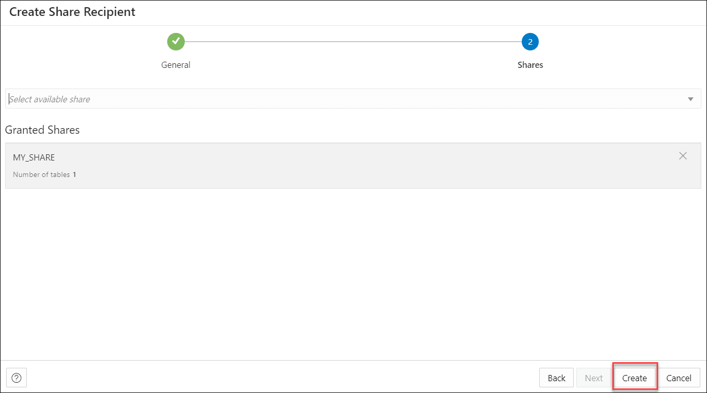 Description of create-share-recipients-new.png follows Description of create-share-recipients-new.png follows