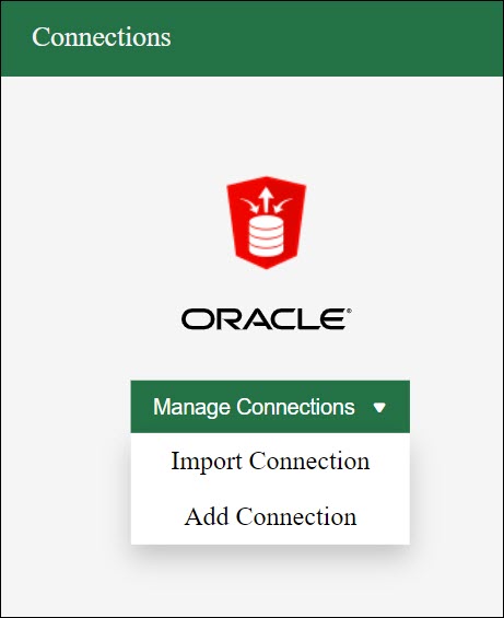 Description of import-connection.png follows Description of import-connection.png follows