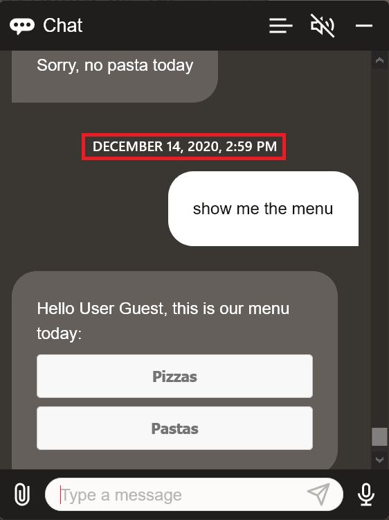 Description of first-message-day.png follows Description of first-message-day.png follows