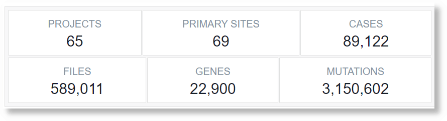 two rows of summary