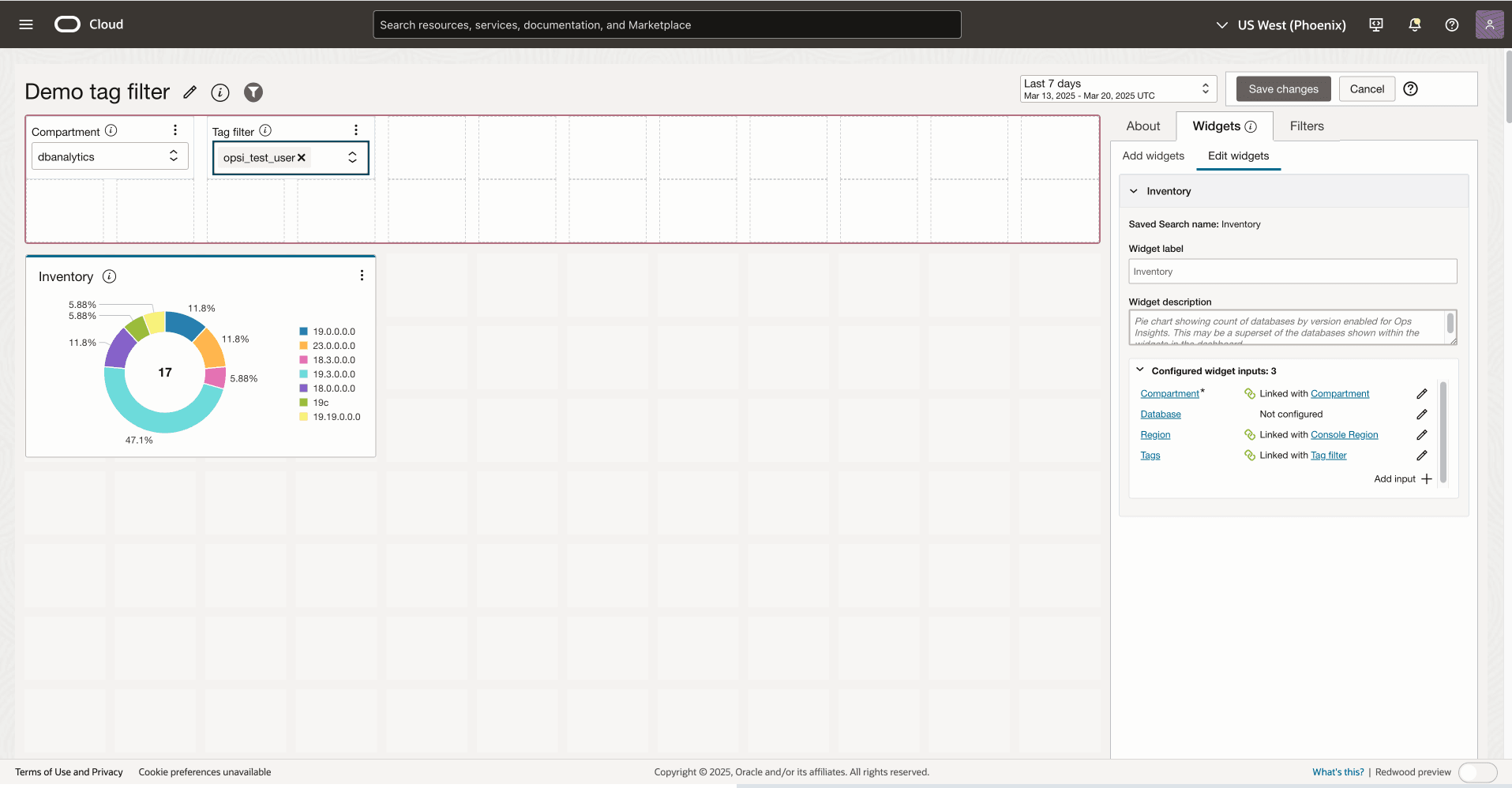 Add Filter to Widget