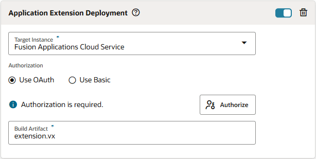 Description of oracle-deploy-build-step.png follows Description of oracle-deploy-build-step.png follows