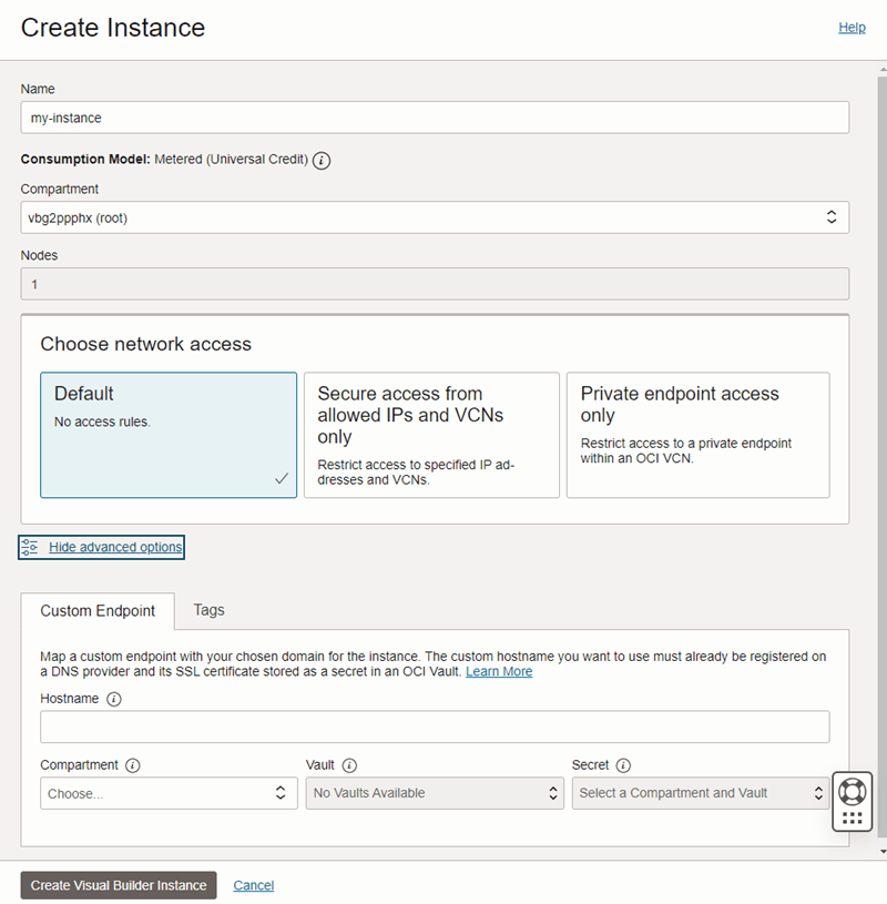 Description of admin-console-create.png follows