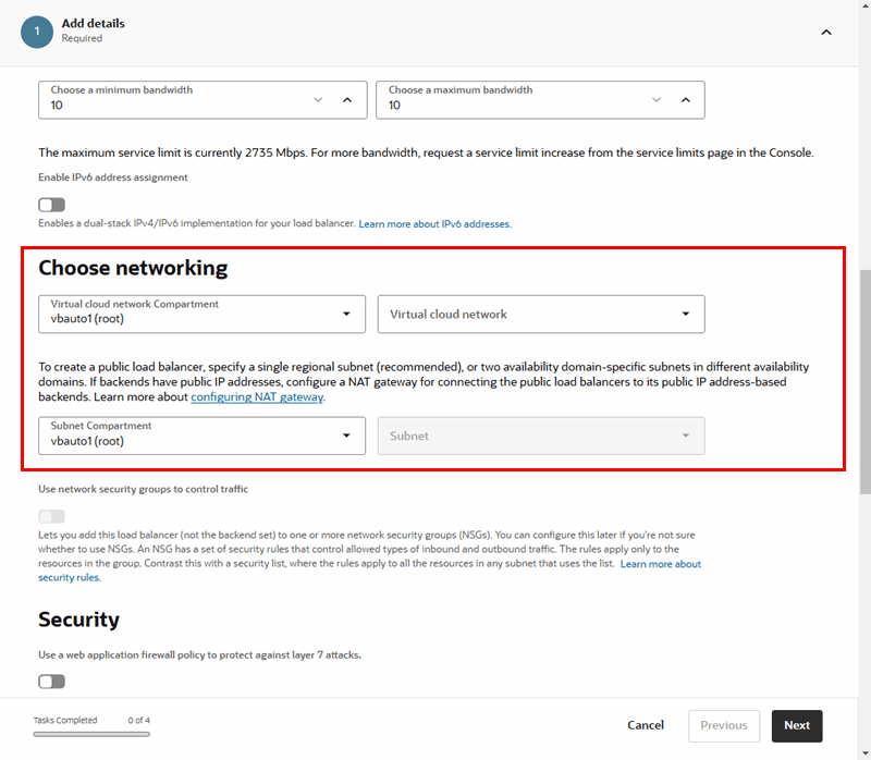 Description of waf-load-choose-networking.png follows Description of waf-load-choose-networking.png follows