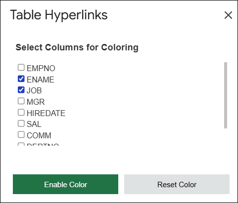 Description of select-columns-googlesheet.png follows Description of select-columns-googlesheet.png follows